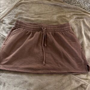 PINK Victoria's Secret Brown Mini Skirt